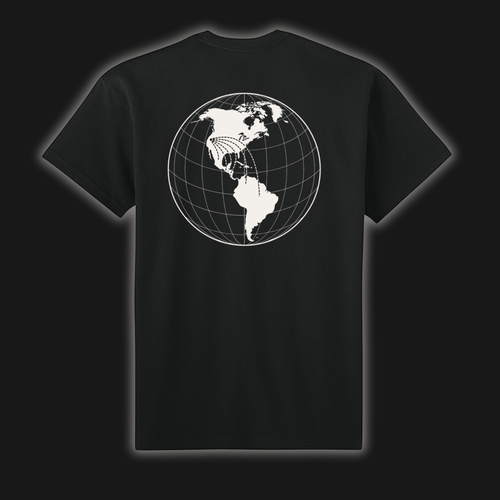 Globe Tee — Black